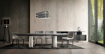 BEND - LED metal pendant lamp by Costantini Pietro - view 3